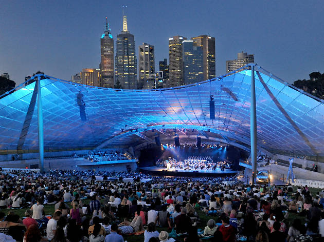 Sidney Myer Music Bowl Seating Chart