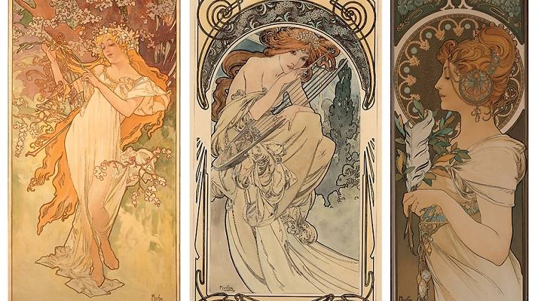 Artworks by Alphonse Mucha from the Lucas Museum collections