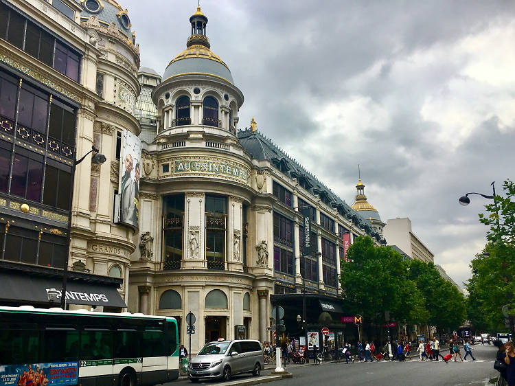 Louis Vuitton Paris Printemps Haussmann store, France