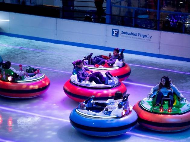 Bumper Cars On Ice Things To Do In Los Angeles