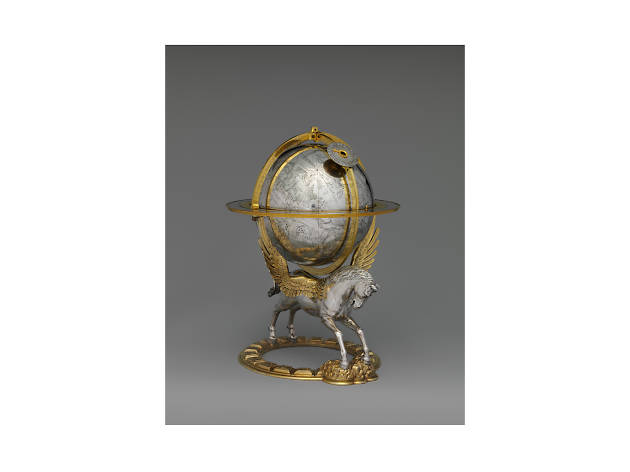 Gerhard Emmoser, Celestial globe with clockwork, 1579 Gerhard Emmoser, Celestial globe with clockwork, 1579