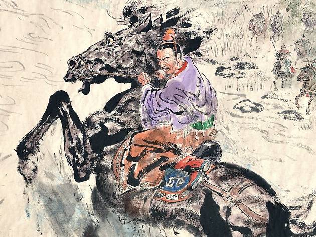 Tung Pui-sun,The Leaping Horse over the Creek from The Records of Three Kingdom, 2019 Tung Pui-sun,The Leaping Horse over the Creek from The Records of Three Kingdom, 2019