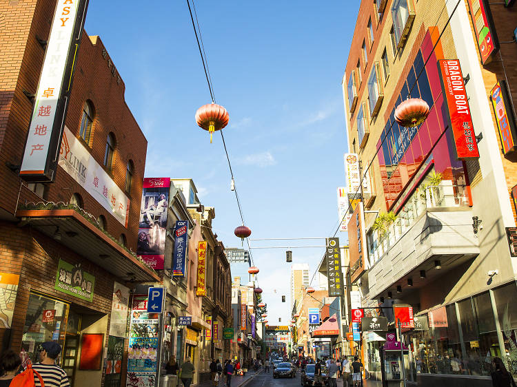 Eat Chinese food in the world's oldest continuous Chinatown