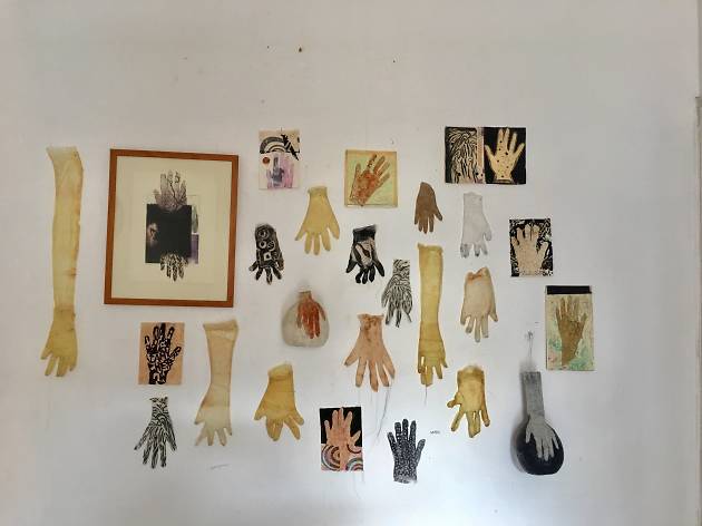 Cynthia Fusillo: Hands on the wall, 2017-18. Cynthia Fusillo: Hands on the wall, 2017-18.