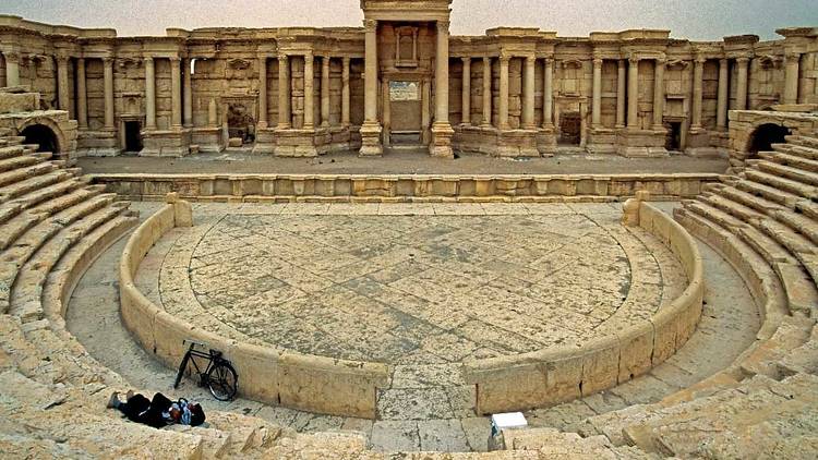 Palmyra / Tadmur, Theater, Scaenae Frons