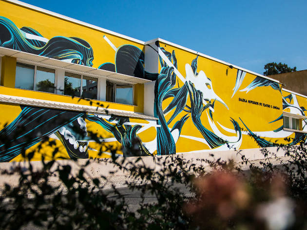 Escola Superior de Teatro e Cinema Arte urbana de Pantónio