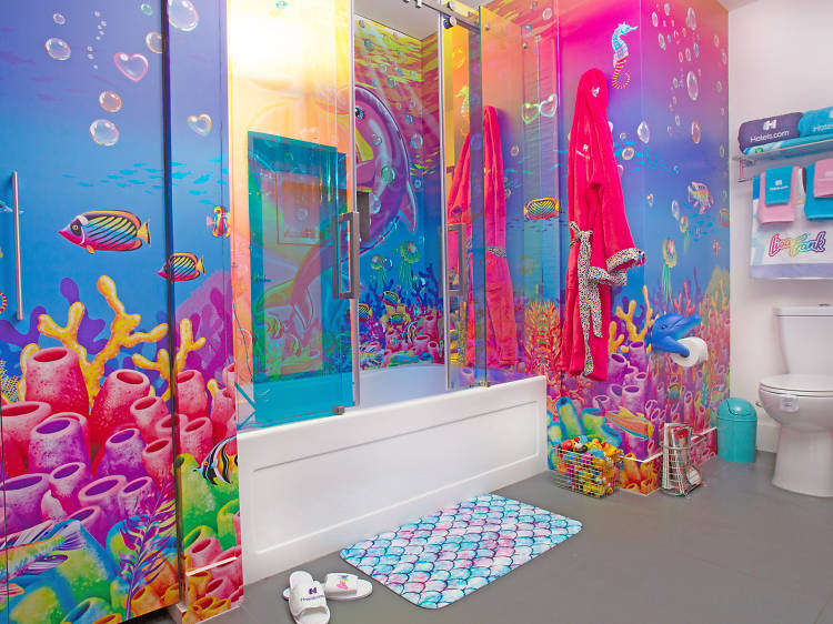 A Lisa Frank hotel in Downtown L.A. is bringing your ’90s sticker book dreams to life