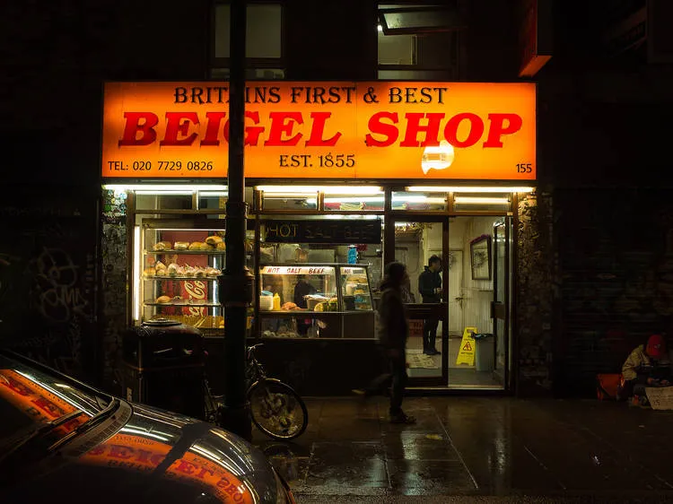 Brick Lane Beigel Shop. Photograph: Mark Chase-Brown/Shutterstock.com