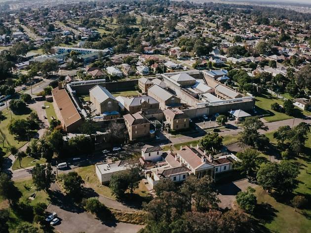Maitland Gaol An aerial view of Maitland Gaol