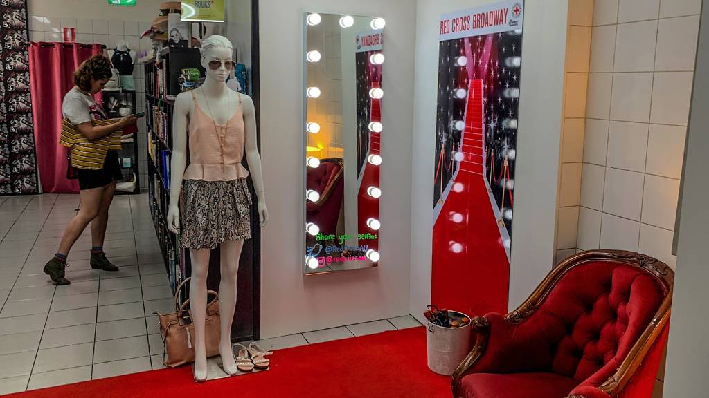 Red Cross Op Shop Broadway Shopping in Glebe, Sydney