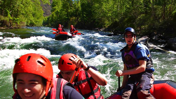 The descent of the Noguera Pallaresa River