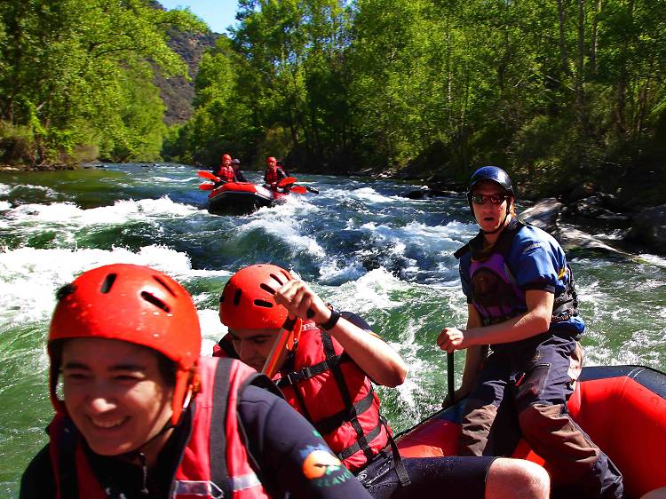 The descent of the Noguera Pallaresa River