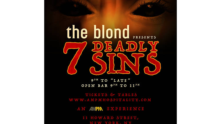 The 7 Deadly Sins, Halloween, party, 11 Howard, the blond