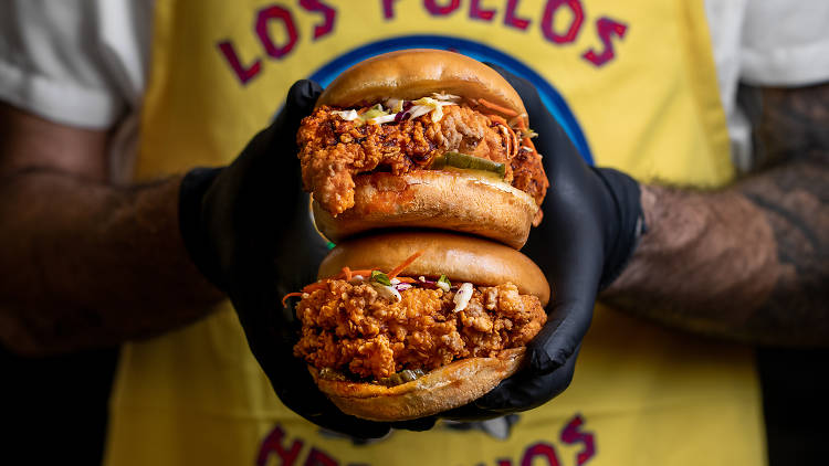 Breaking Bad Pollos Hermanos chicken Los Angeles pop up 2019