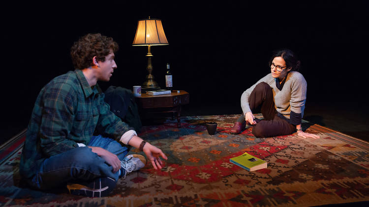 Mary-Louise Parker and Will Hochman in The Sound Inside