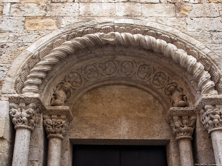 Carved capitals