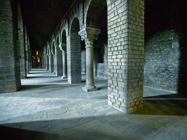 In the silence of the cloister