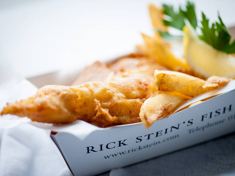 Stop for lunch at Rich Stein's Fish & Chips