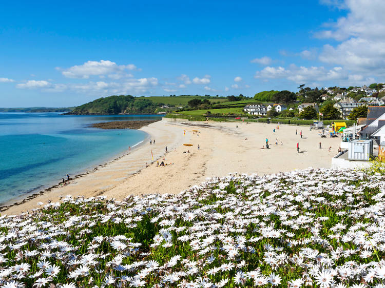 First up, head to Gyllyngvase Beach