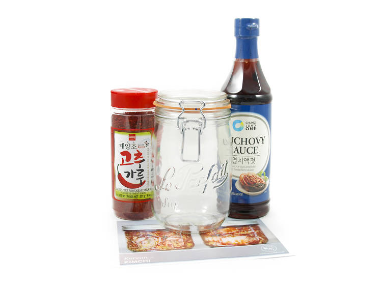 Kimchi making set