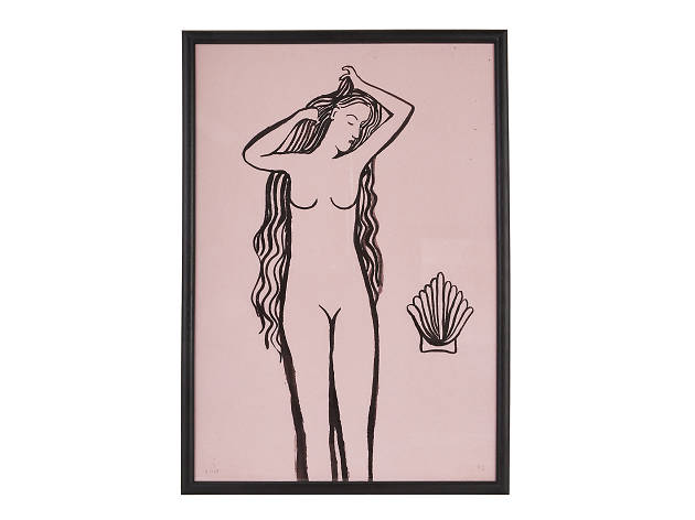 Frances Costelleo Girl With Shell print Frances Costelleo Girl With Shell print