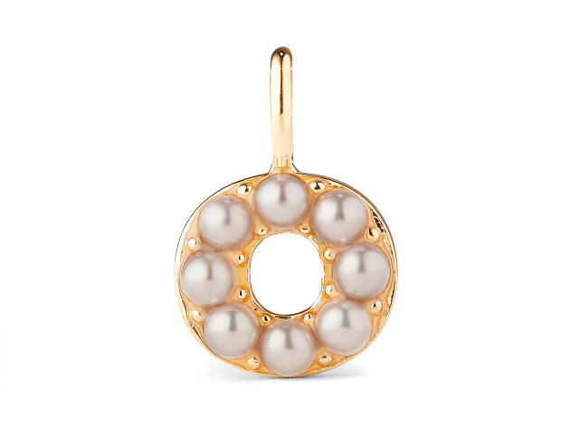 Pearl alphabet pendant Pearl alphabet pendant