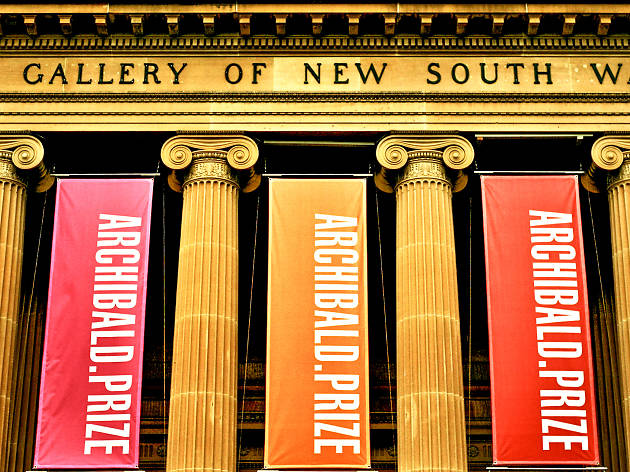 Outside of Art Gallery of NSW, Archibald Prize Outside of Art Gallery of NSW, Archibald Prize