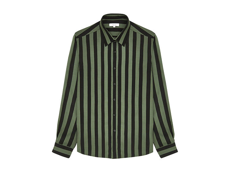 Kase striped long sleeve shirt