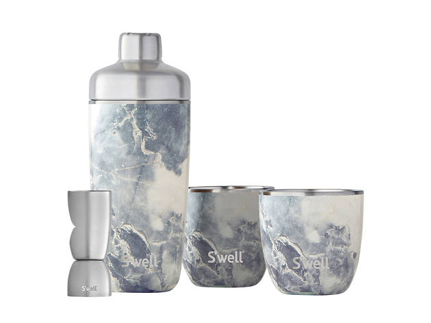 S'well Blue granite cocktail shaker S'well Blue granite cocktail shaker