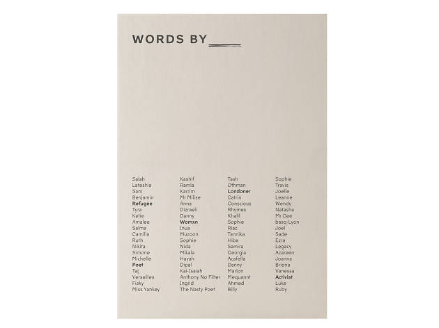 Words by Unicef book Words by Unicef book