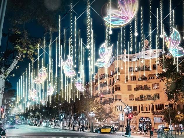 Nova il·luminació de Nadal de Passeig de Gràcia Nova il·luminació de Nadal de Passeig de Gràcia