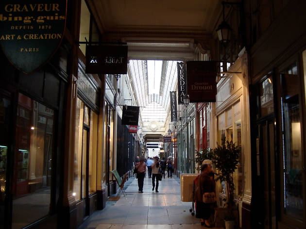 Passage Verdeau Inside the Passage Verdeau covered passage in Paris