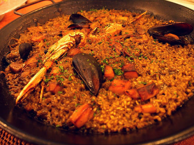 Paella del restaurant Probocador Paella del restaurant Probocador