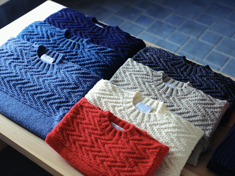 Shop for artisanal hand-knitted clothes at Kesennuma Knitting