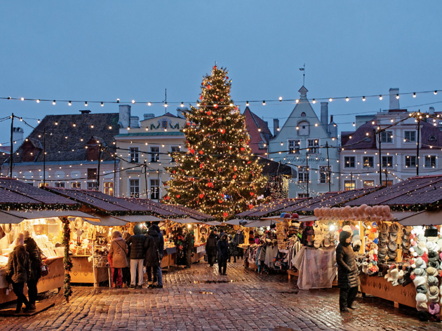 Tallinn Christmas Market mercados de natal