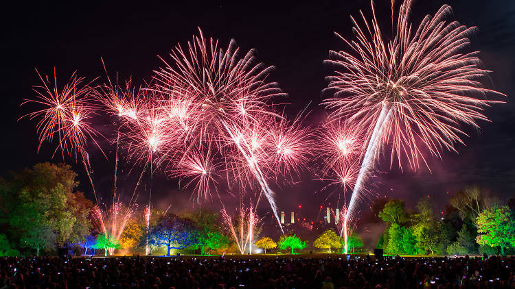 Battersea Park Fireworks 