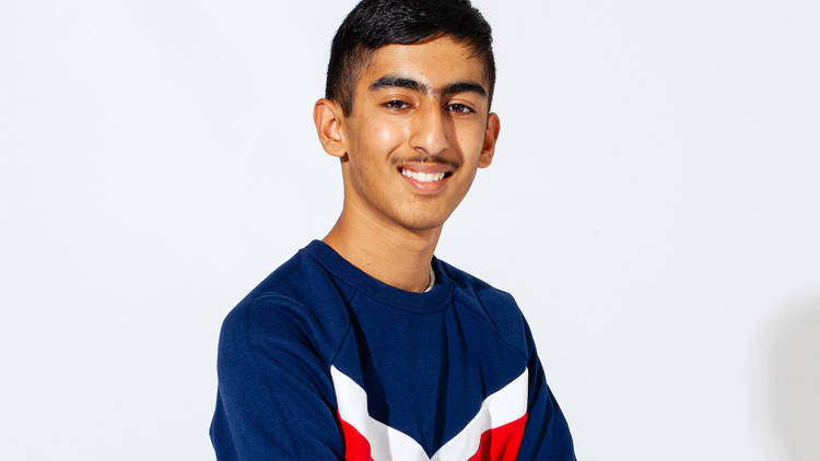 Kabir, aged 14