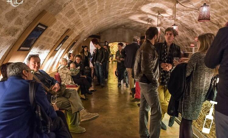 Explore a royal Parisian wine cellar
