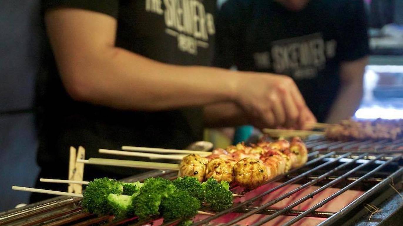 The Skewer Bar Restaurants in Geylang, Singapore