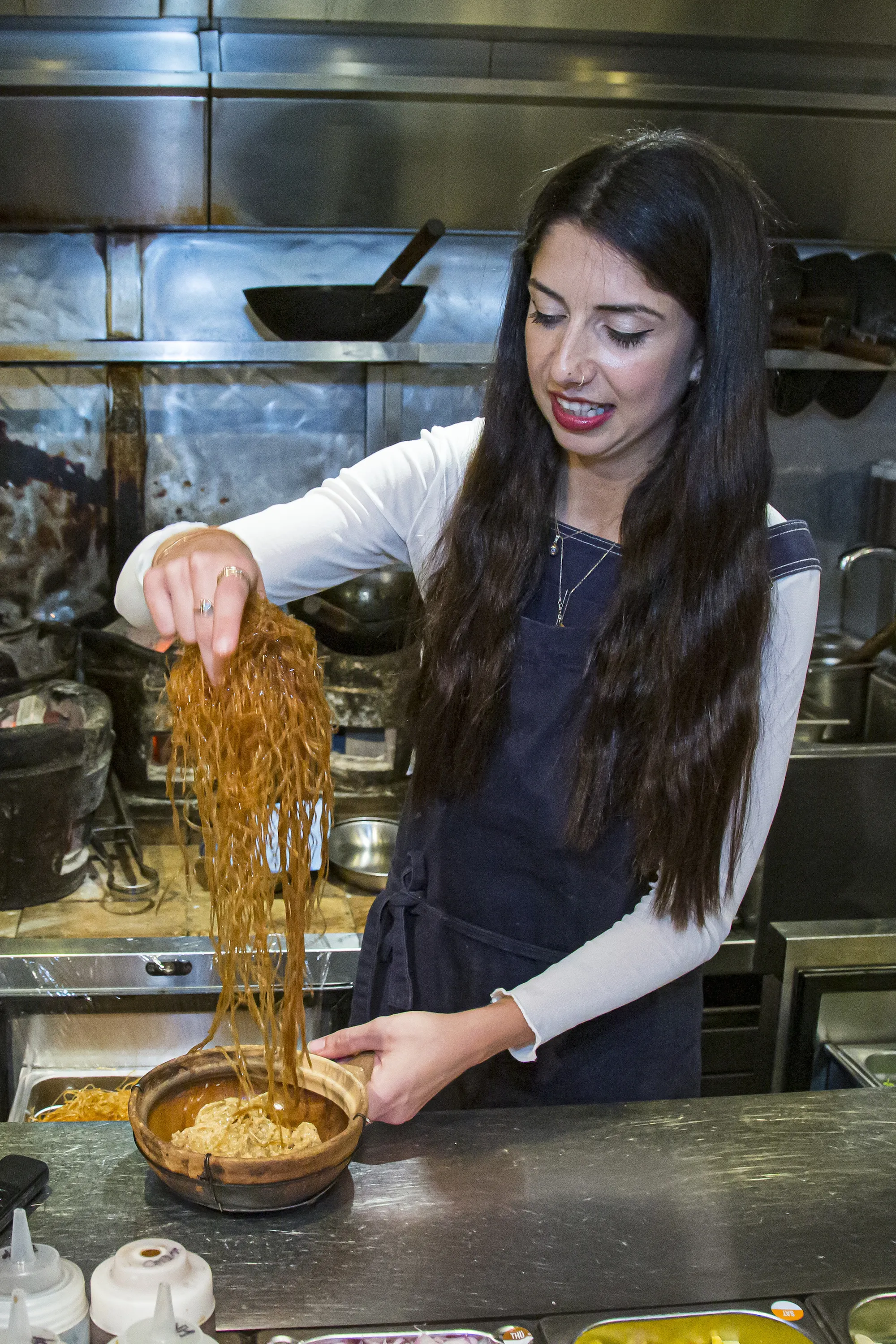 Sirin learns how to make Kiln’s signature clay pot dish, Kiln 
