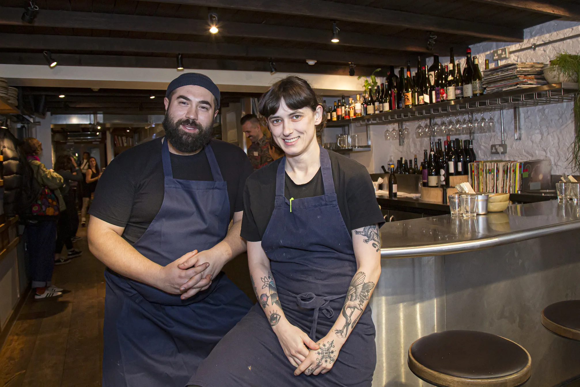 Meedu and sous chef Karla Knowles, Kiln 