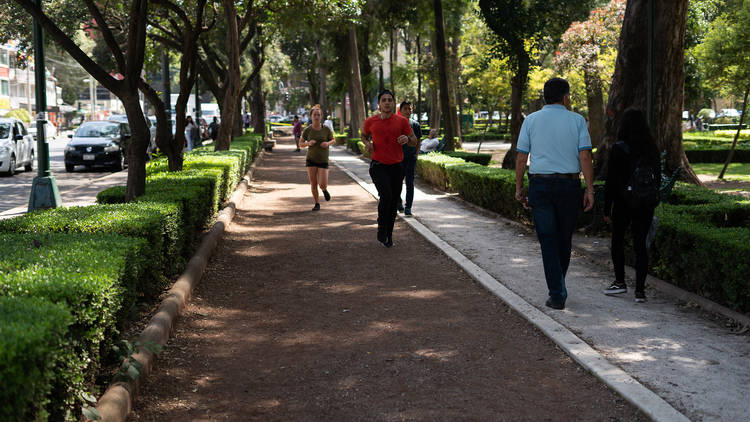 Parque Pilares: un espacio para deportistas en la Del Valle