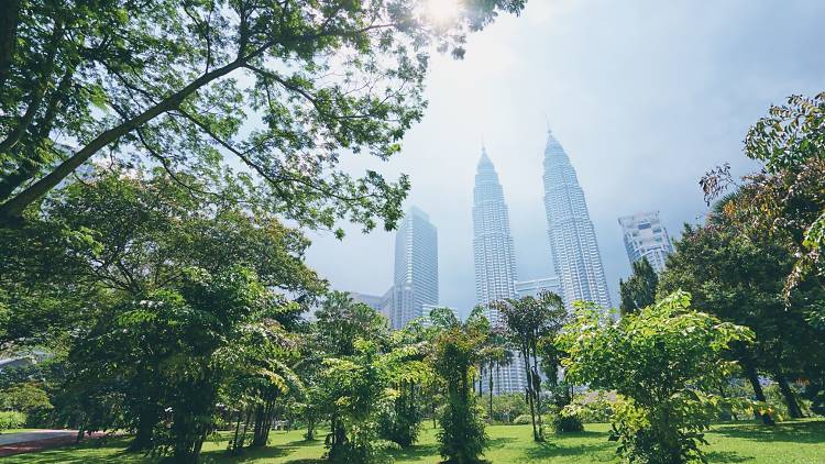 Breathe deep at KLCC Park