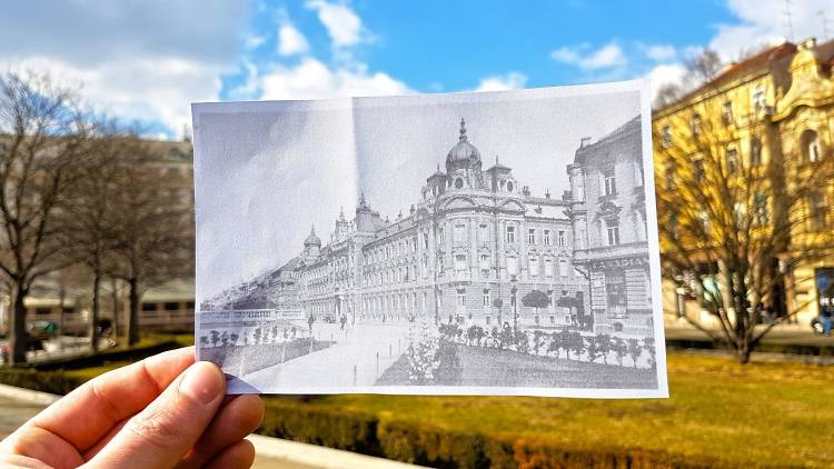 Mihanovićeva street in 1934