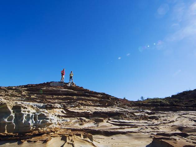 Bouddi Coastal Walk A view of the rock formations on the Bouddi Coastal Walk