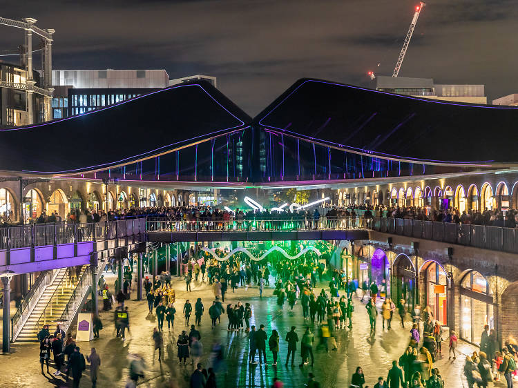 Coal Drops Yard Christmas Lights