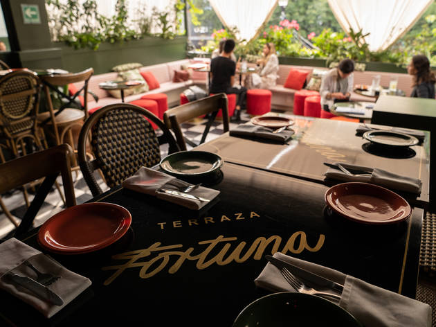 Terraza Fortuna: cocteles de autor y cocina de Ensenada en Polanco
