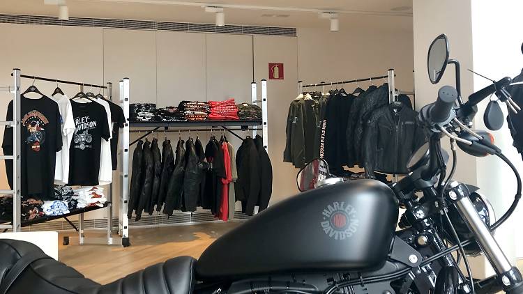 Harley-Davison pop up store