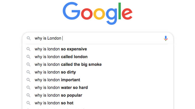 Most Googled questions about London. Google and the Google logo are registered trademarks of Google LLC, used with permission