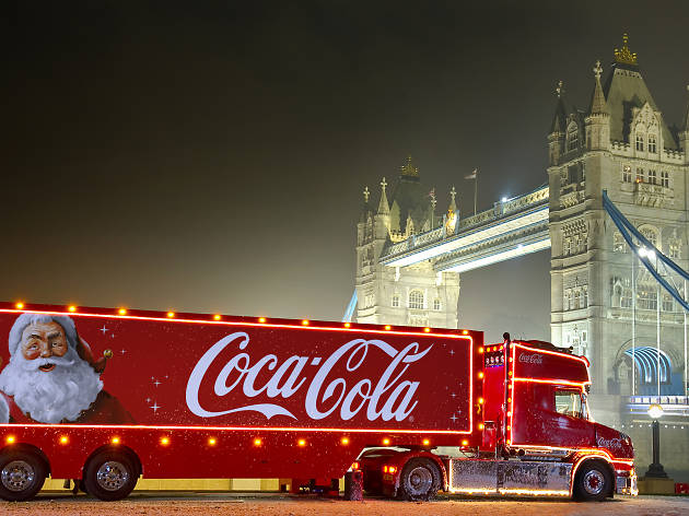 Coca Cola Christmas Truck Tour Things To Do In London